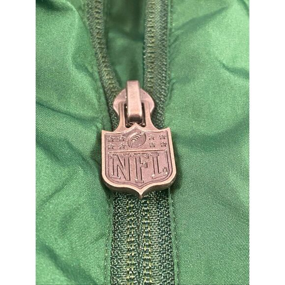 NFL Pro Line Green Mesh Football Nylon Jersey XXL Vintage Fan Gear Sportswear - Picture 8 of 8